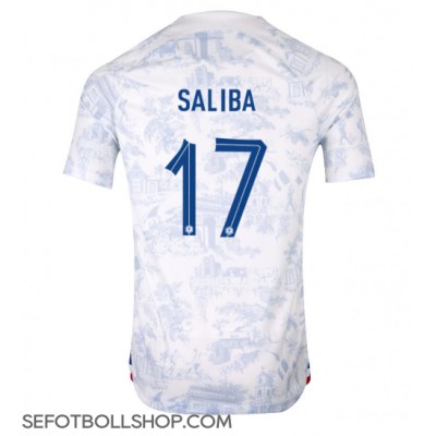 Billiga Frankrike William Saliba #17 Borta fotbollskläder VM 2022 Kortärmad